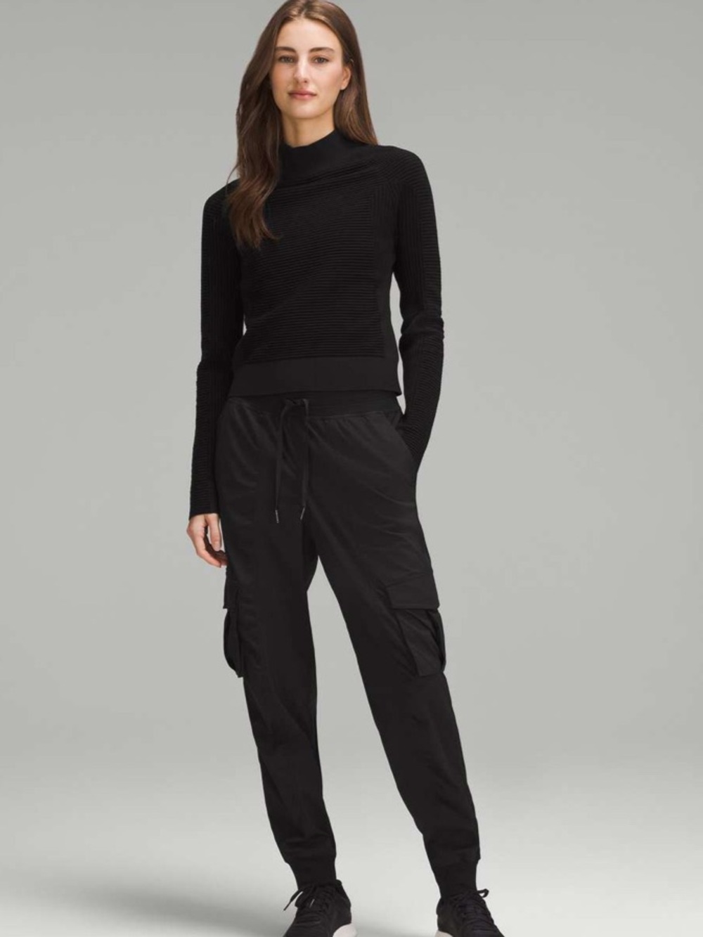 EUC Lululemon Dance Studio Relaxed-Fit Mid-Rise Cargo Jogger
